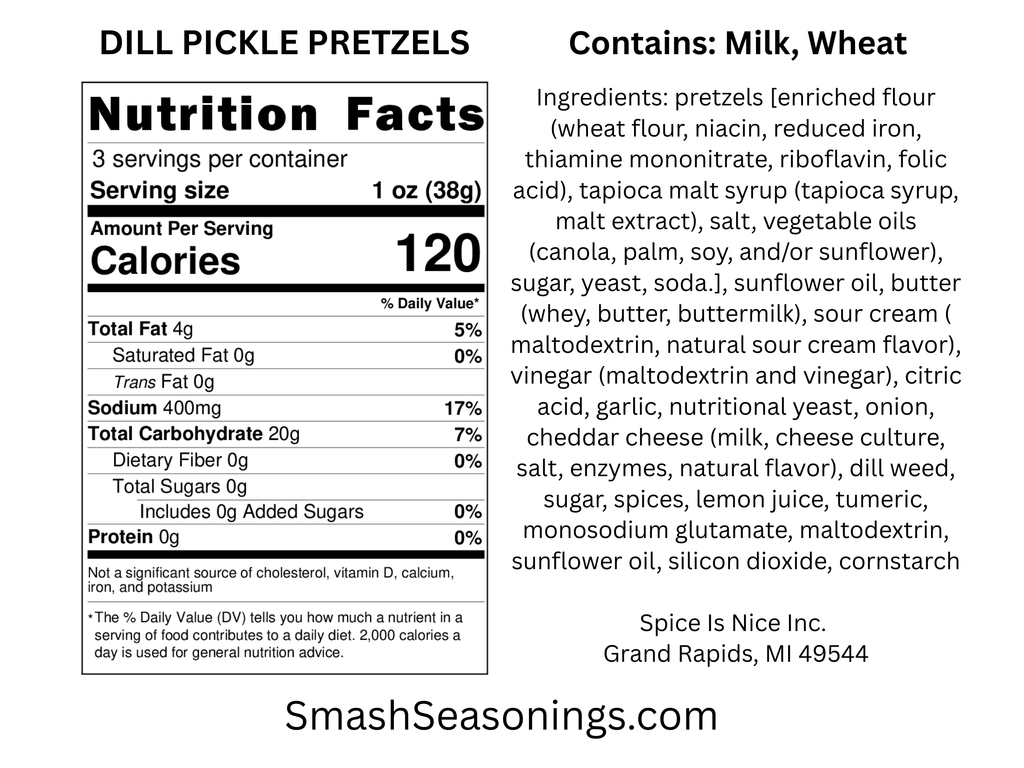 Dill Pickle Pretzels